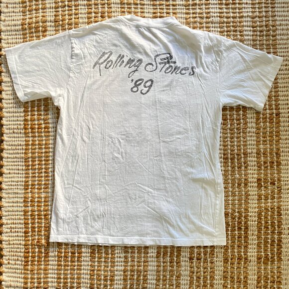 Daydreamer Rolling Stones '89 Weekend Tee – Vintage White (Size Small) - Picture 8 of 14